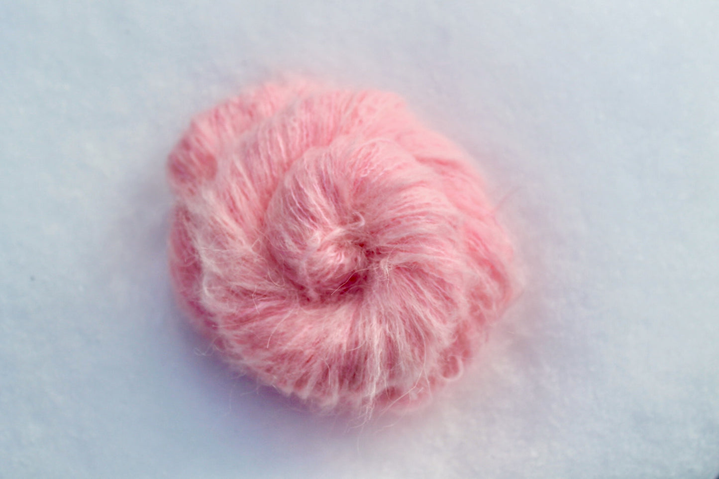 Hand-dyed Cotton Candy Cloud Fluff Yarn