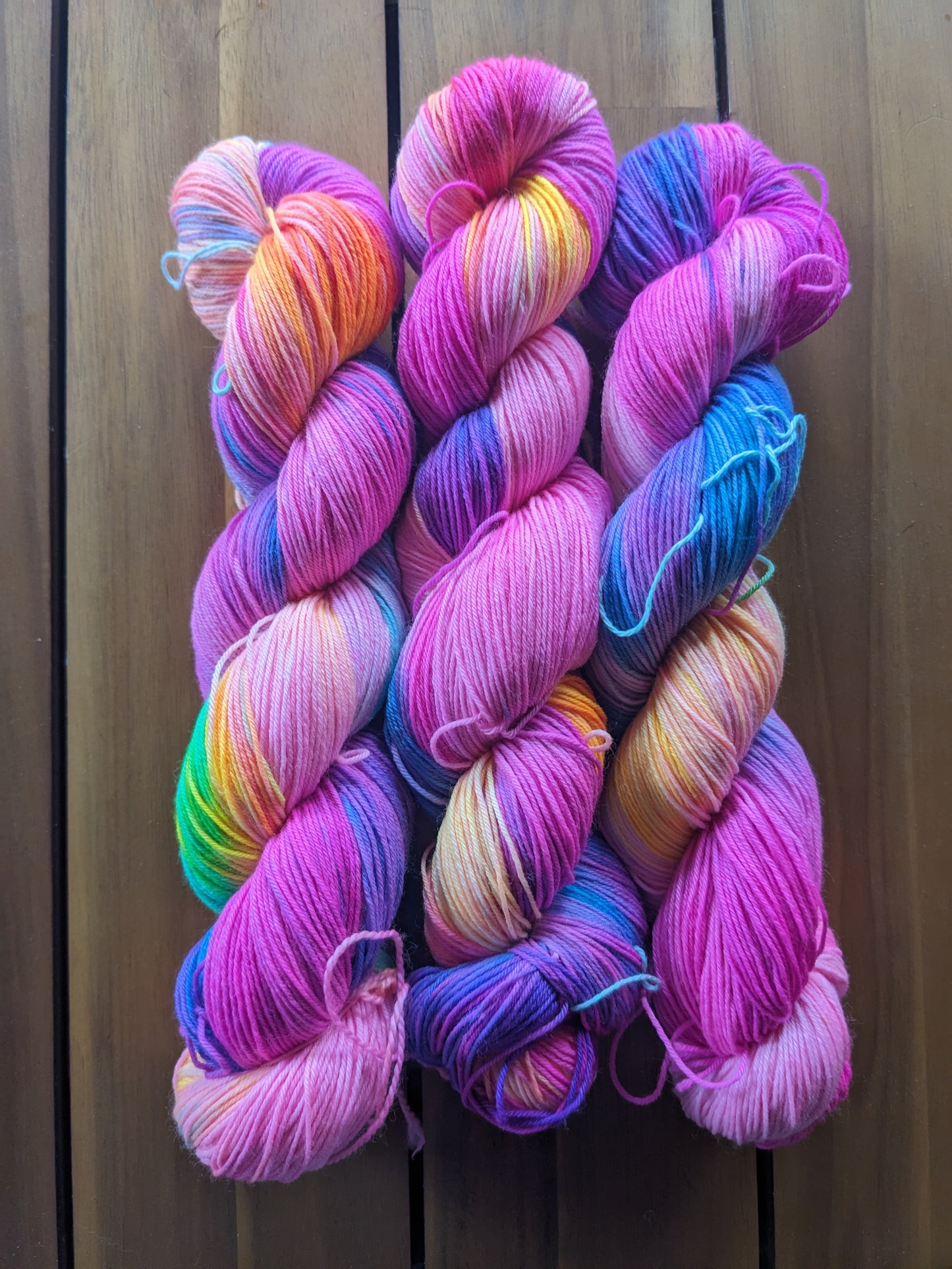 Hand-Dyed My Little Pony Sock Yarn
