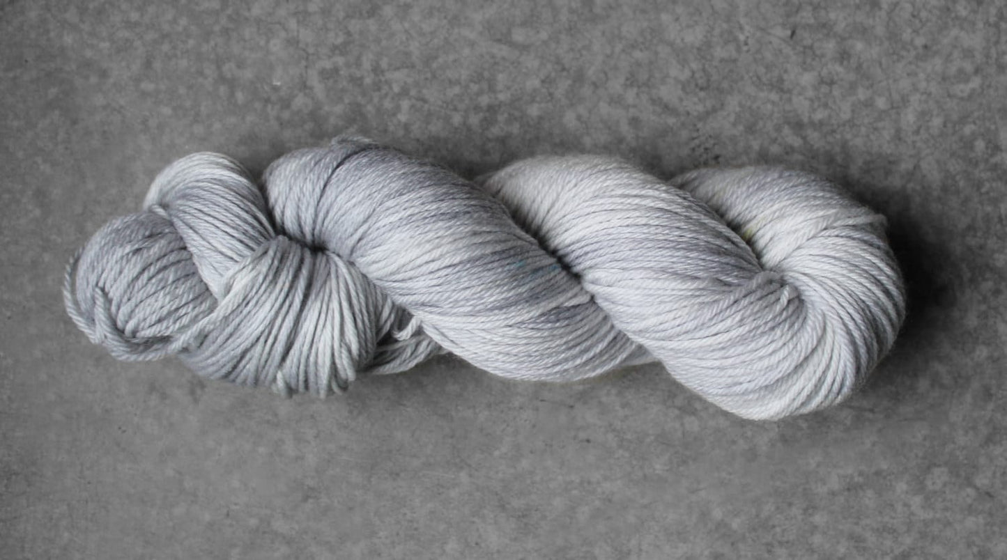 Hand-dyed West Coast Grey Sock Yarn