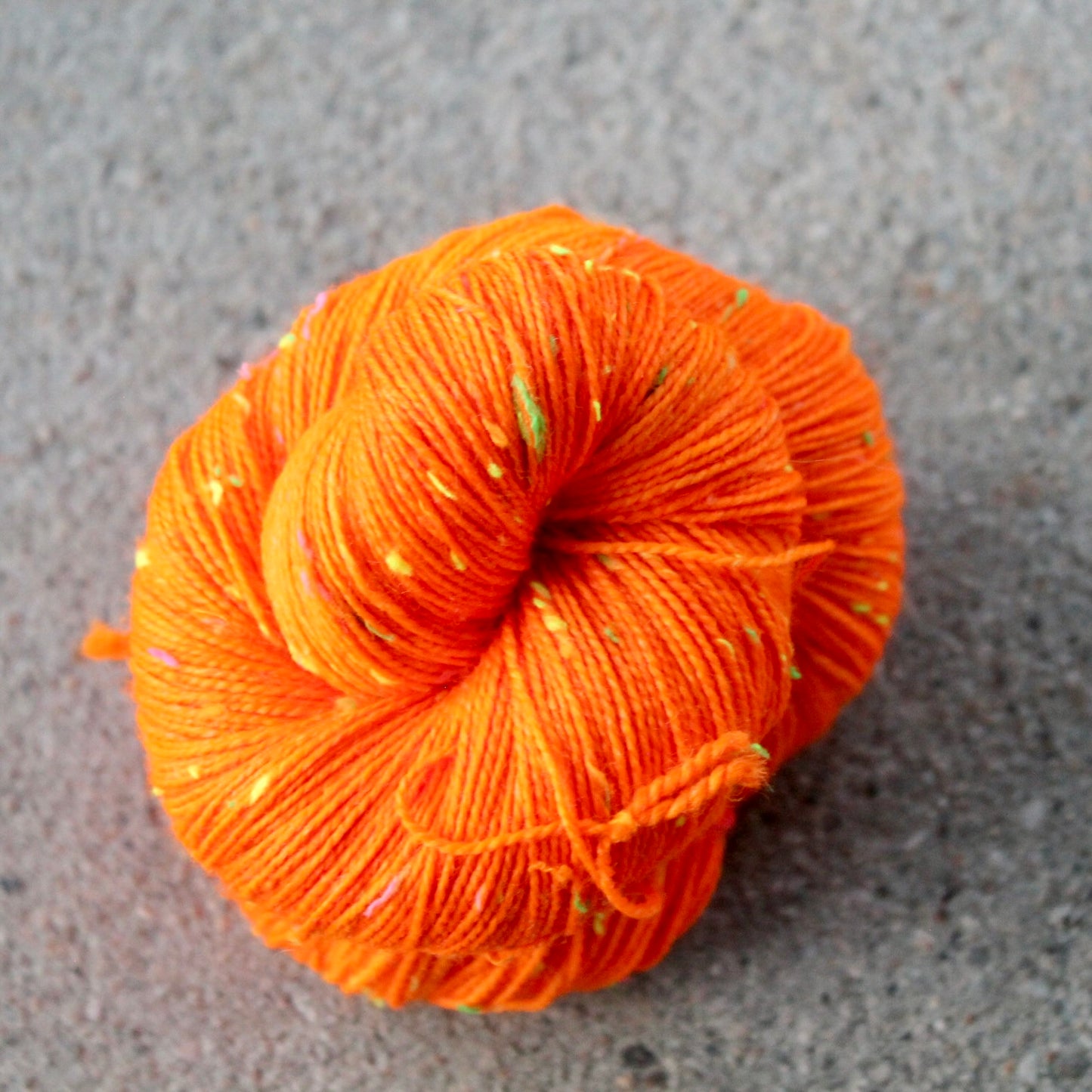 POP ROCKS SOCK Bright Orange