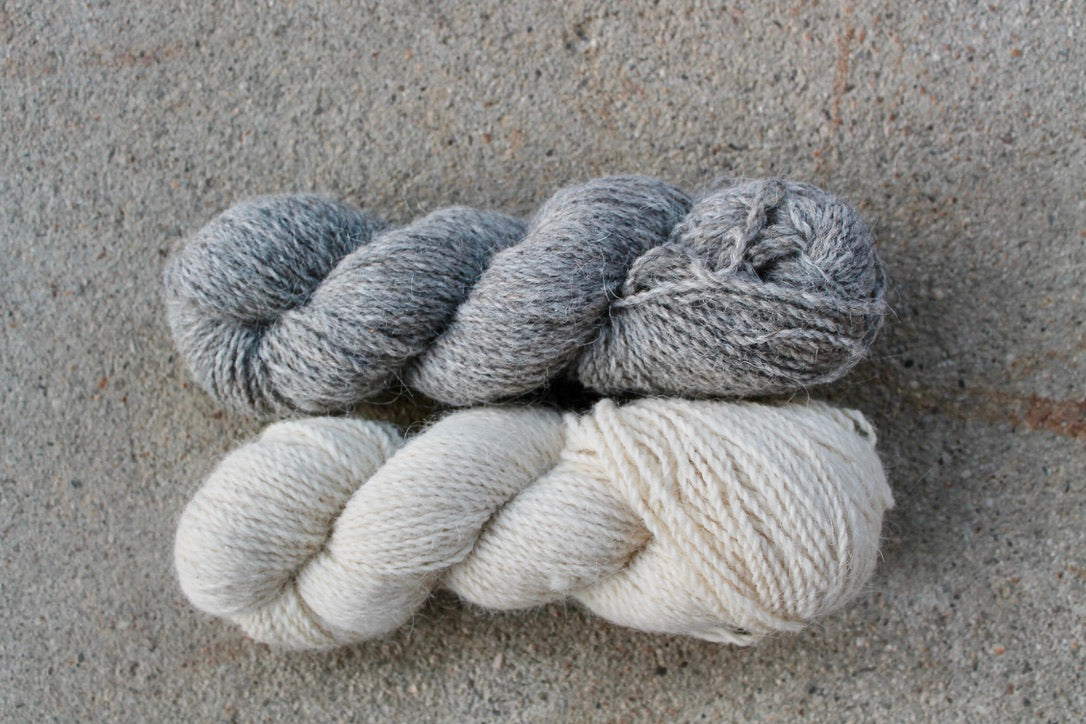 SLOCAN VALLEY WORSTED NATURAL YARN
