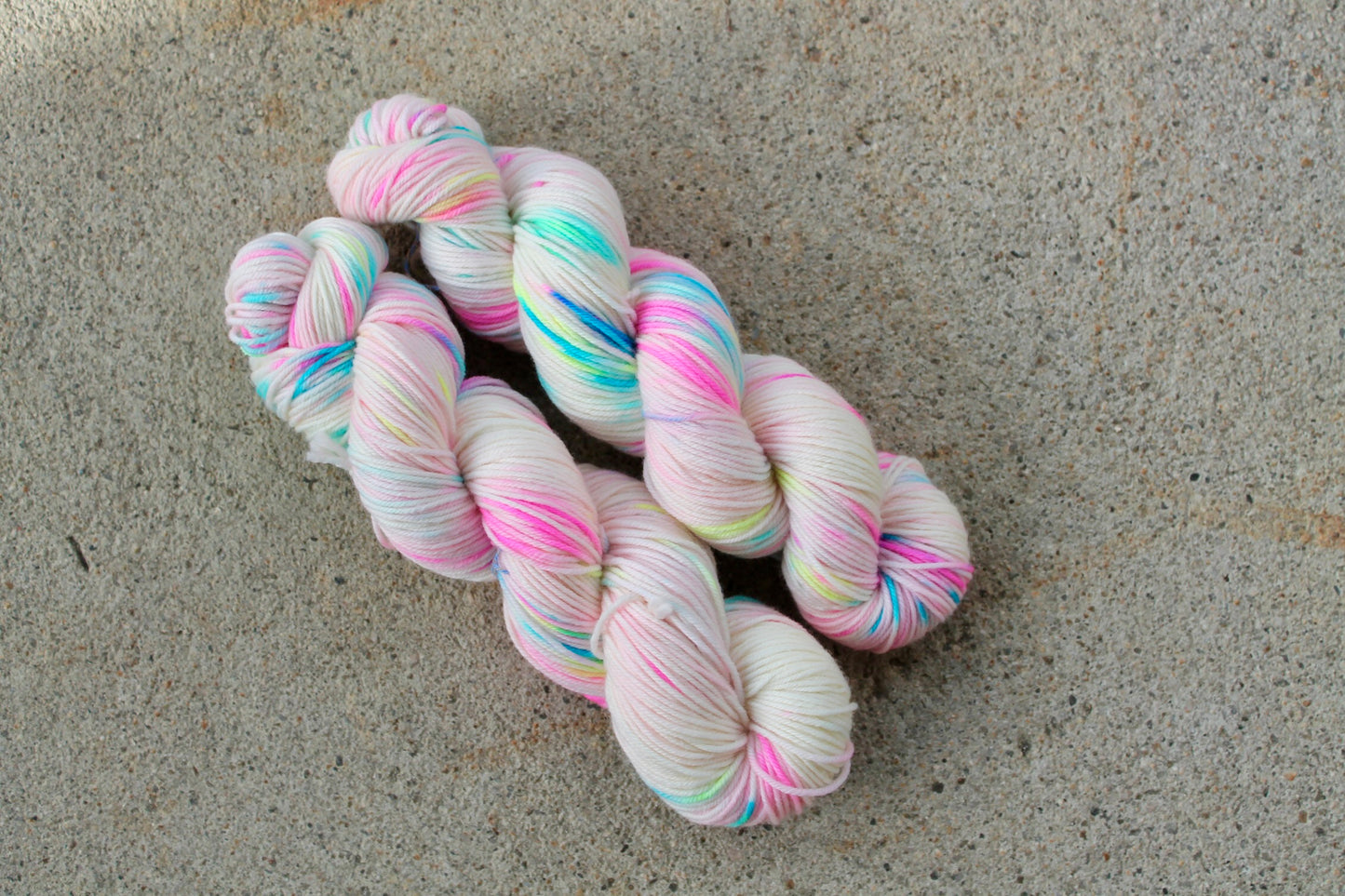 Hand-dyed Graffiti DK Yarn