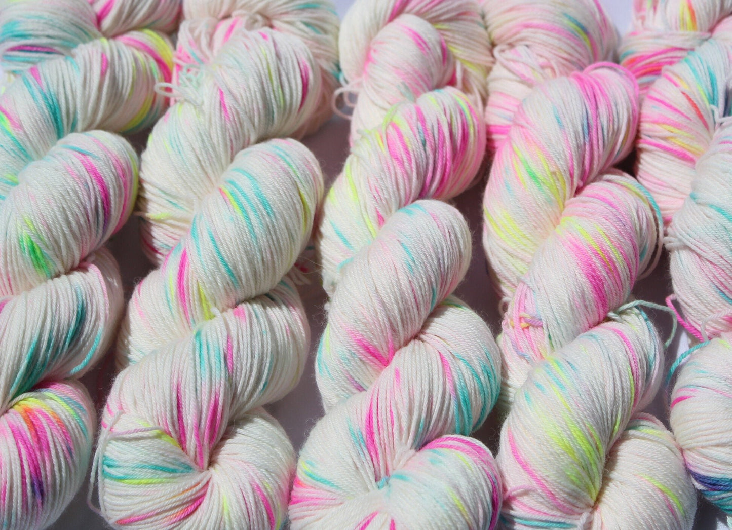 Hand-Dyed GRAFFITI Sock Yarn | Superwash Wool and Nylon