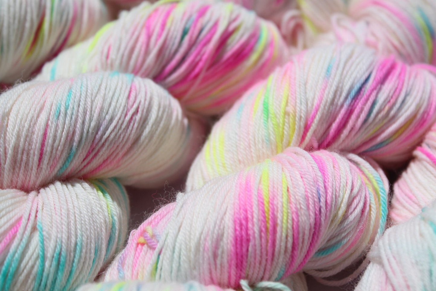 Hand-Dyed GRAFFITI Sock Yarn | Superwash Wool and Nylon