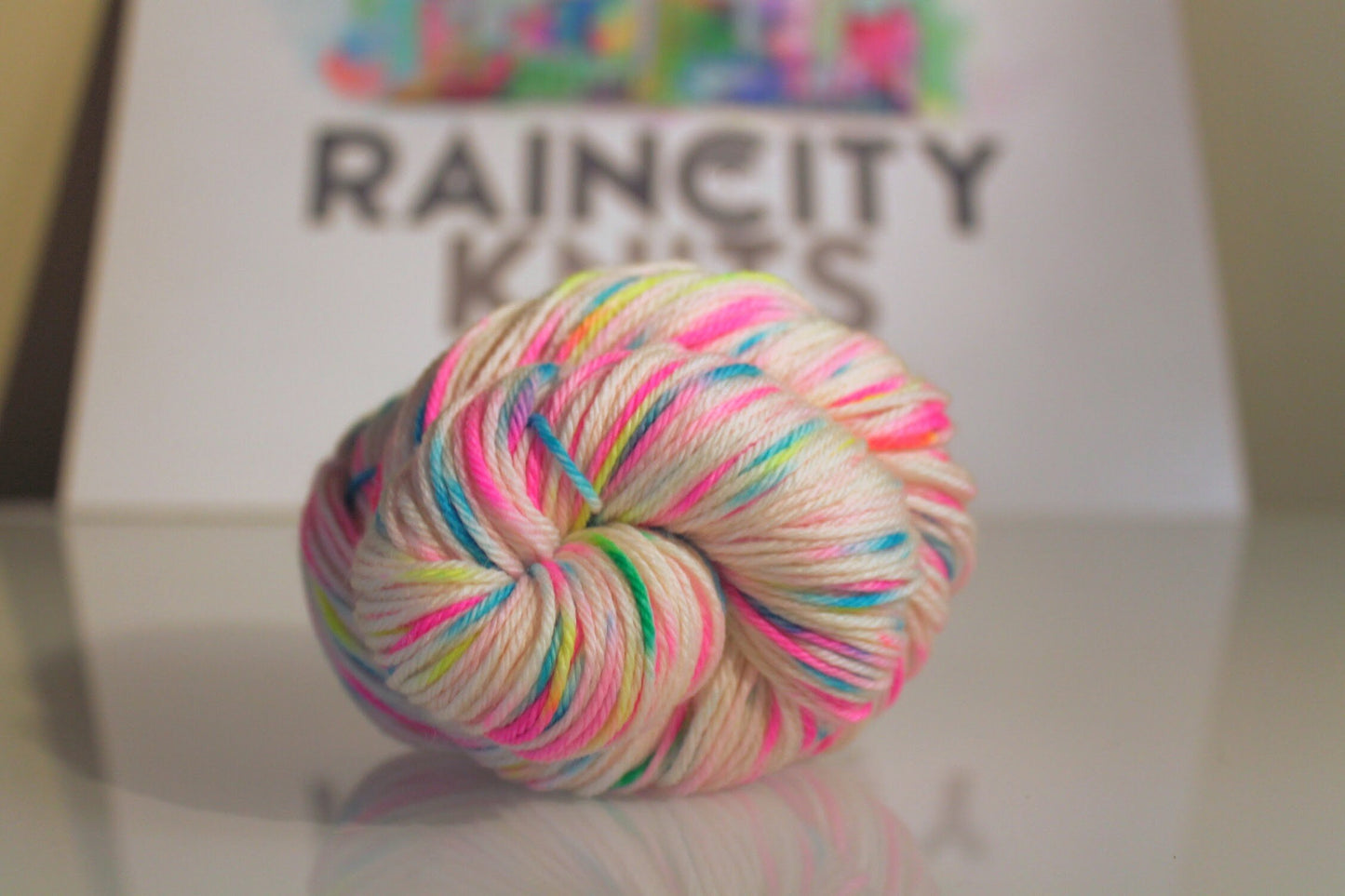 Hand-Dyed GRAFFITI Sock Yarn | Superwash Wool and Nylon